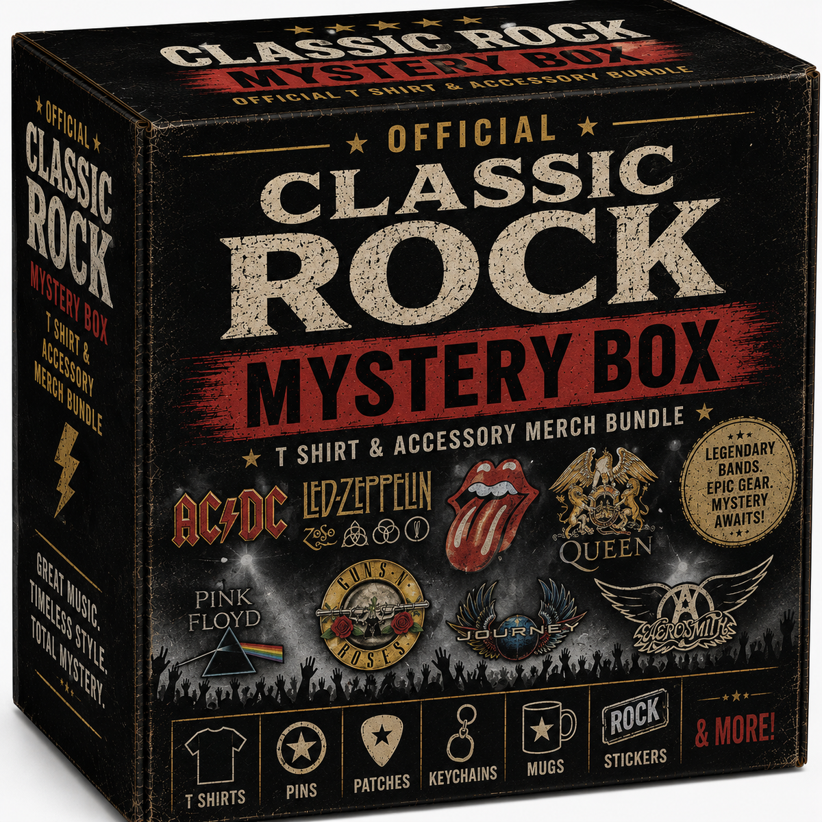 Classic Rock T Shirt And Accessory Officially Licenced product image 1