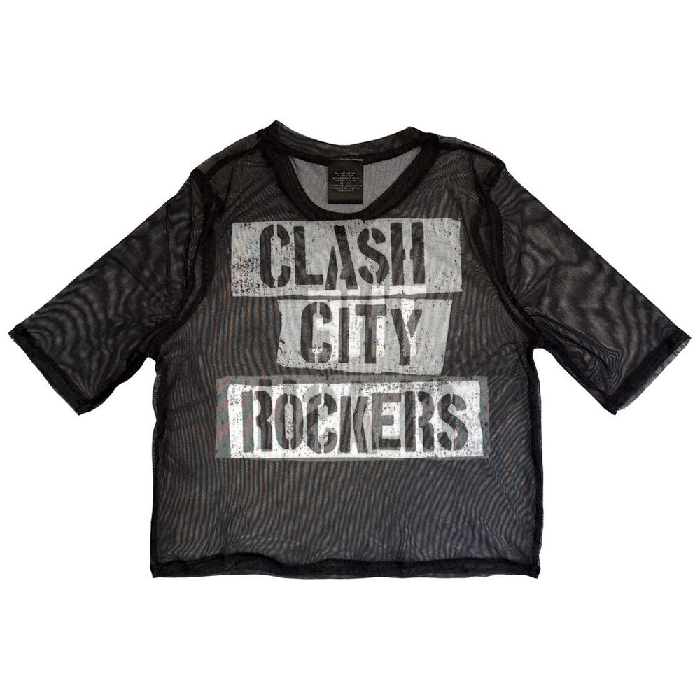 The Clash City Rockers Mesh Crop Top product image 2