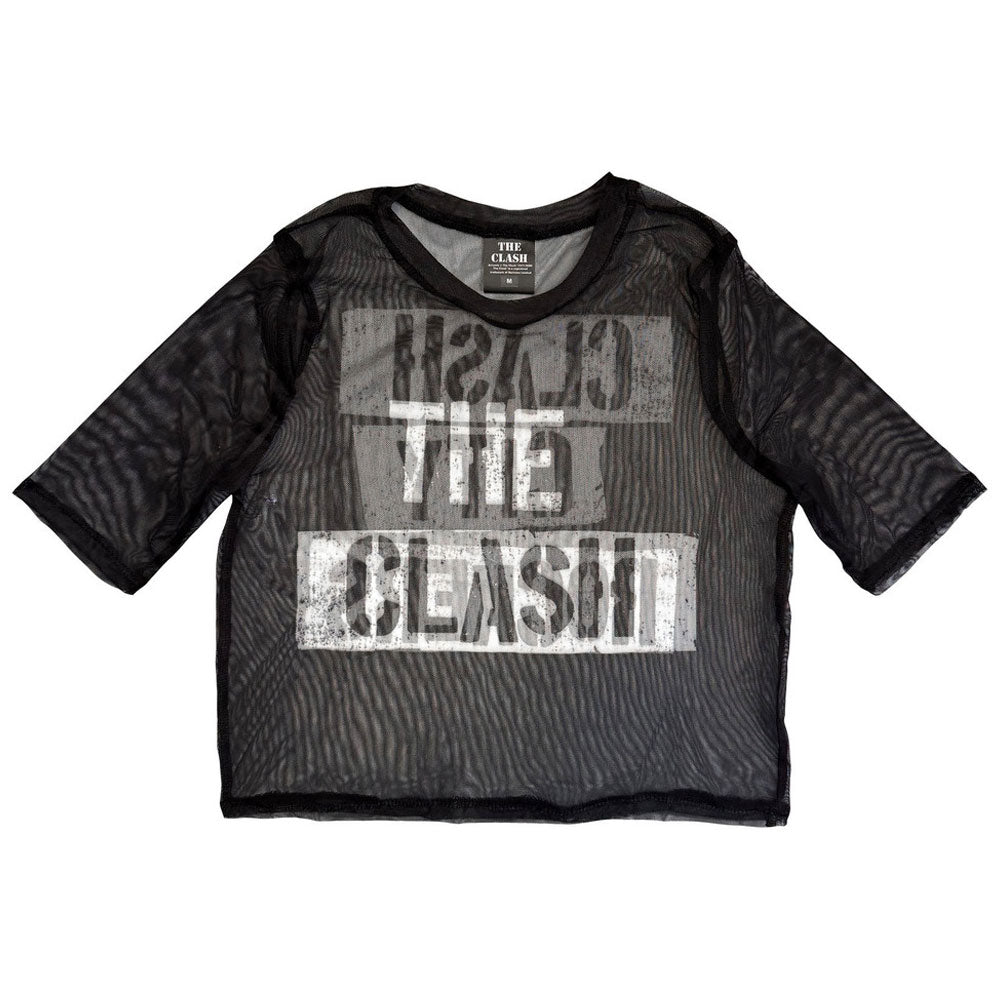 The Clash City Rockers Mesh Crop Top product image 1