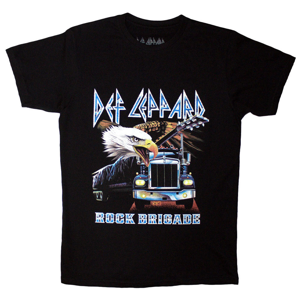 Def Leppard Rock Brigade Truck T Shirt product image 1