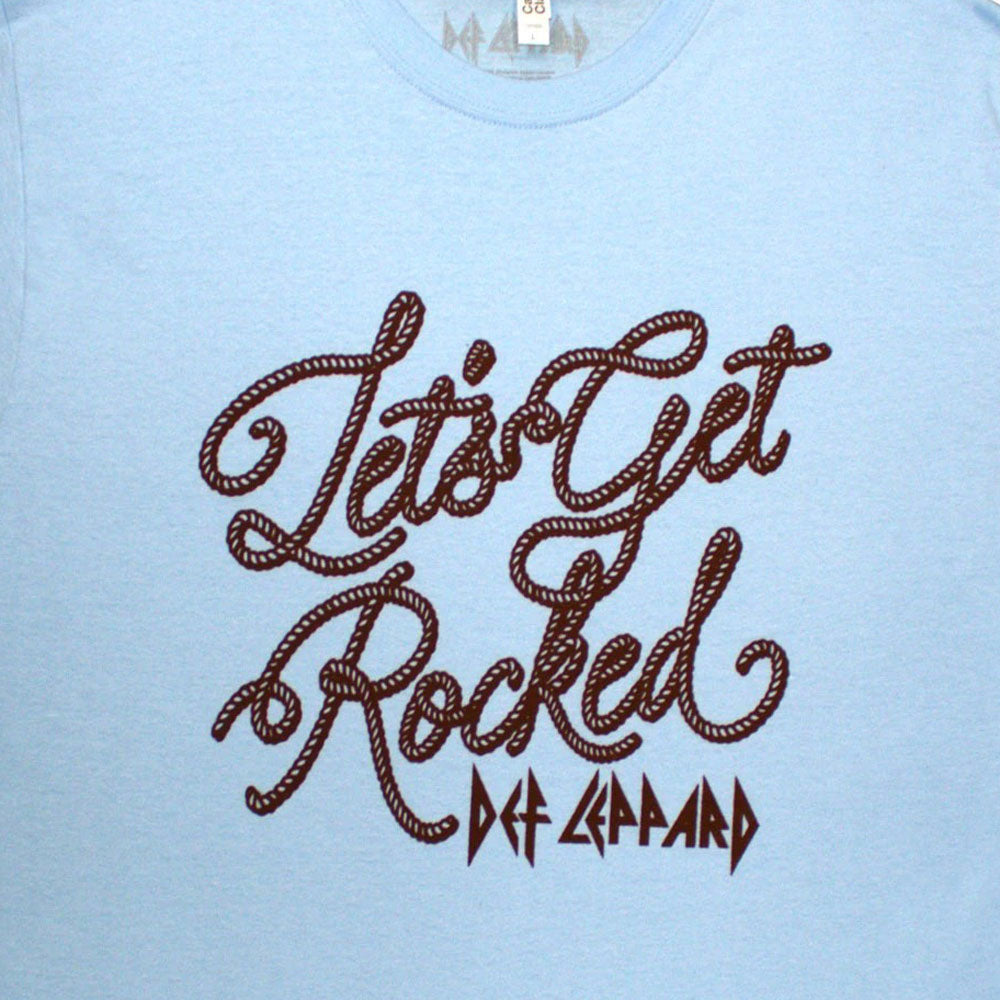 Def Leppard Rocked Rope Band Logo T Shirt product image 2
