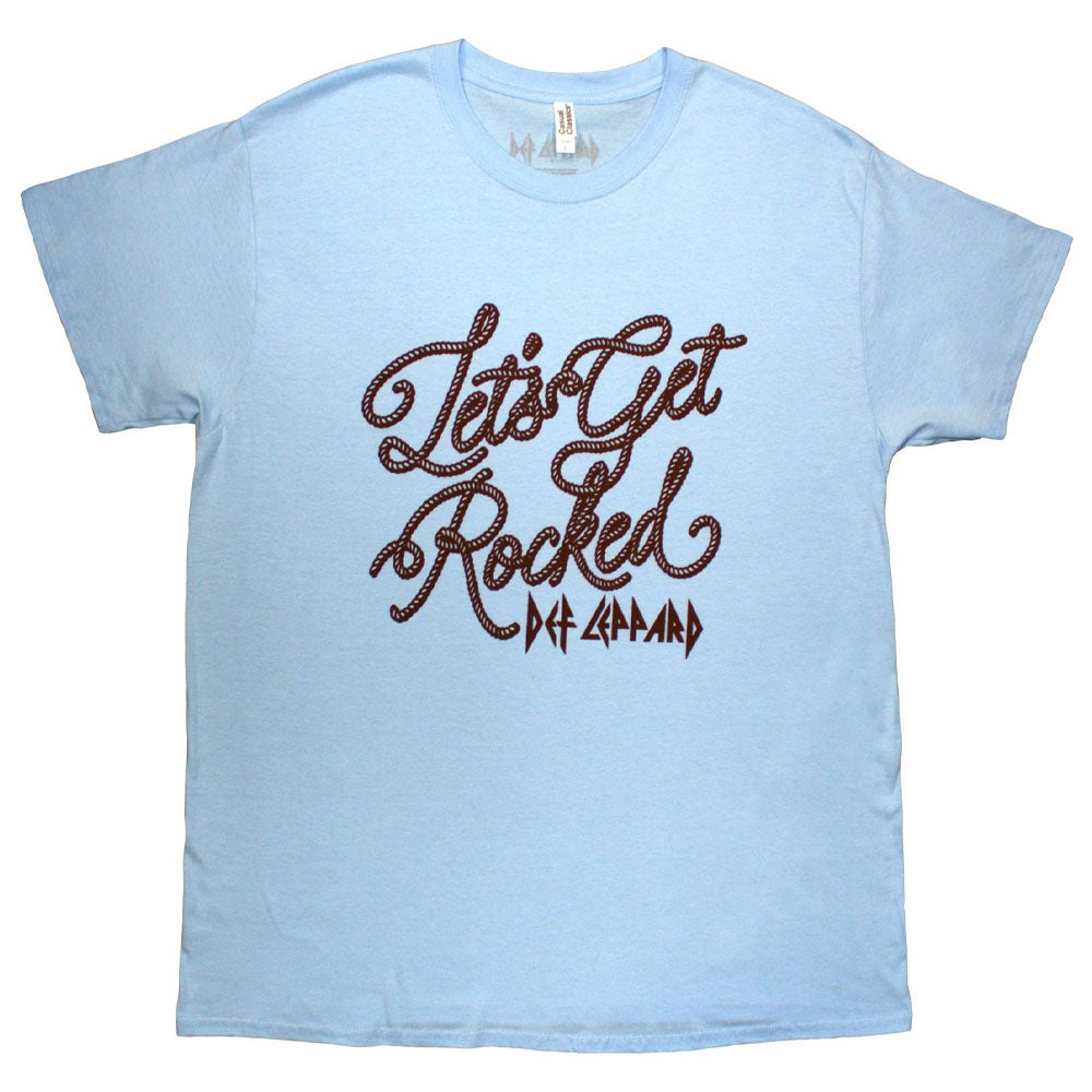 Def Leppard Rocked Rope Band Logo T Shirt product image 1