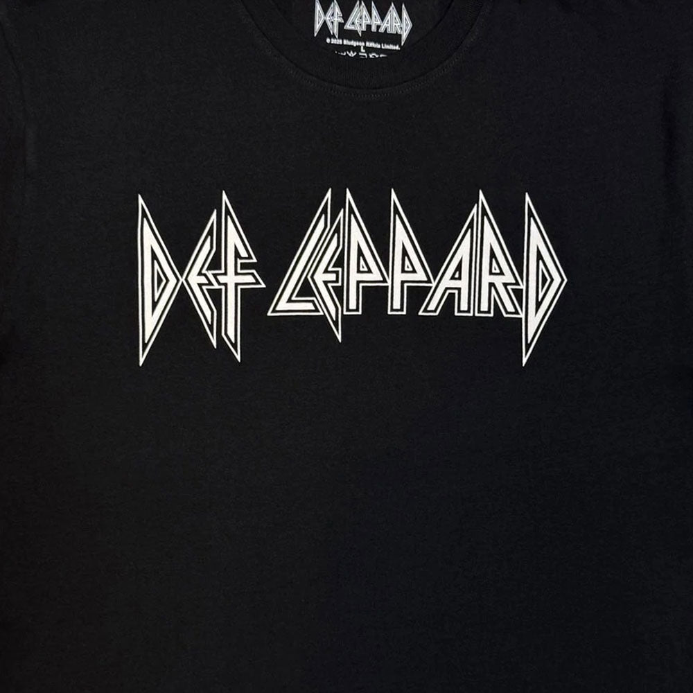 Def Leppard Band Logo Mono T Shirt product image 2