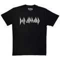Def Leppard Band Logo Mono T Shirt product image 1