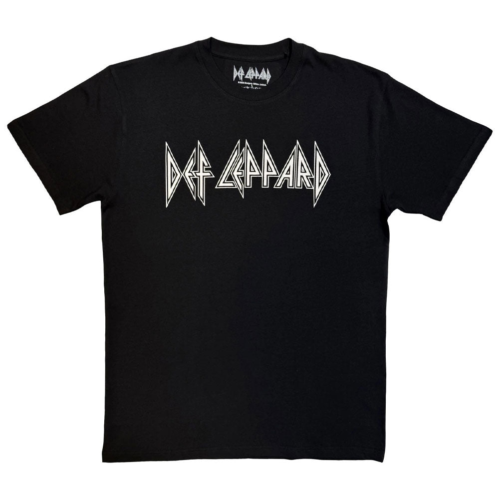 Def Leppard Band Logo Mono T Shirt product image 1