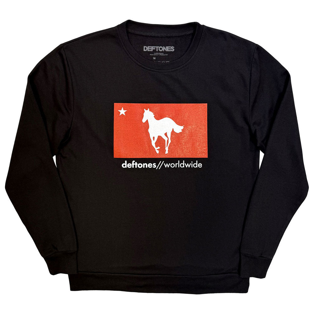 Deftones Star And Pony Band Logo Sweatshirt product image 1