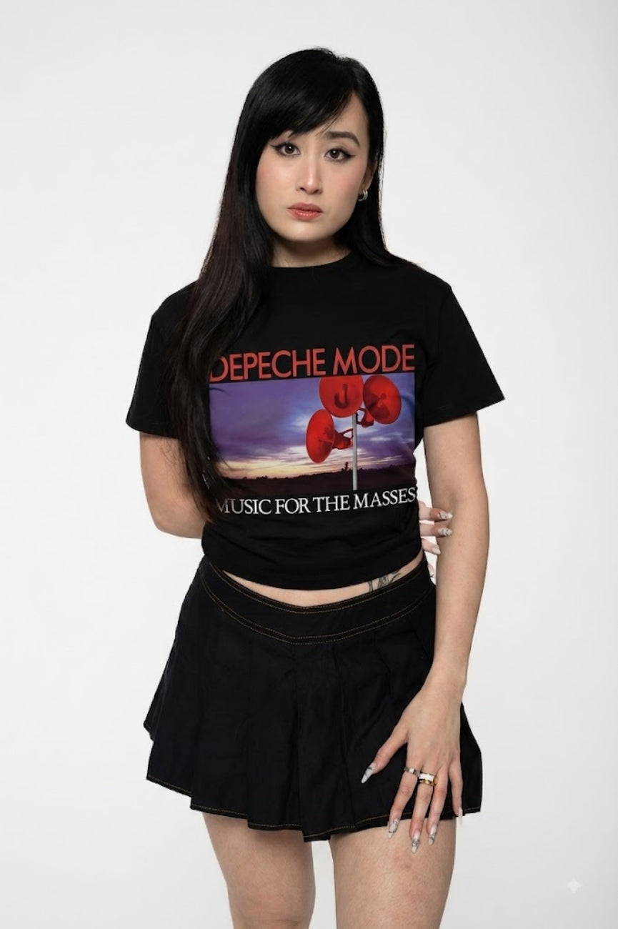 Depeche Mode Music For The Masses Crop Top product image 1