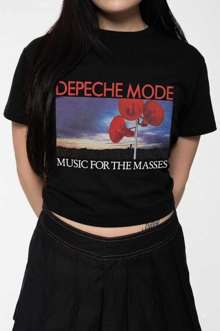 Depeche Mode Music For The Masses Crop Top product image 3