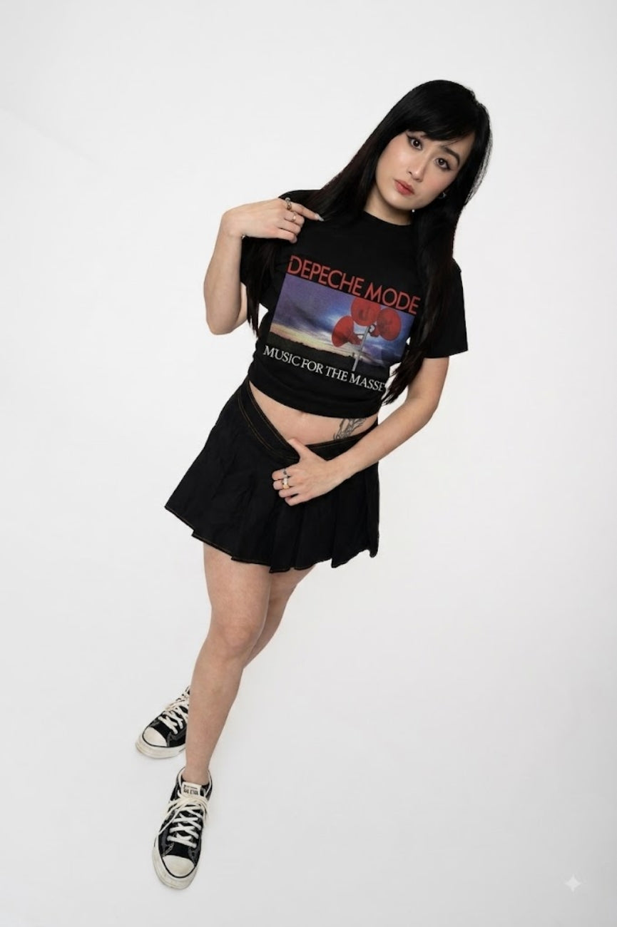 Depeche Mode Music For The Masses Crop Top product image 5