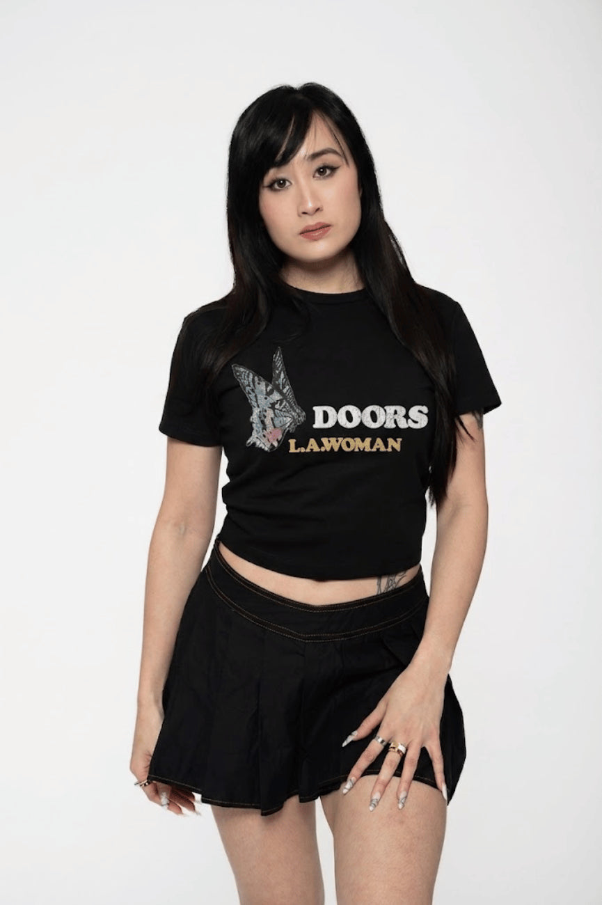 The Doors LA Woman Crop Top product image 1