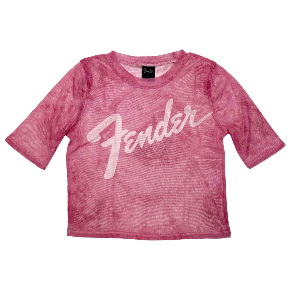Fender Classic Logo Mesh Crop Top product image 1