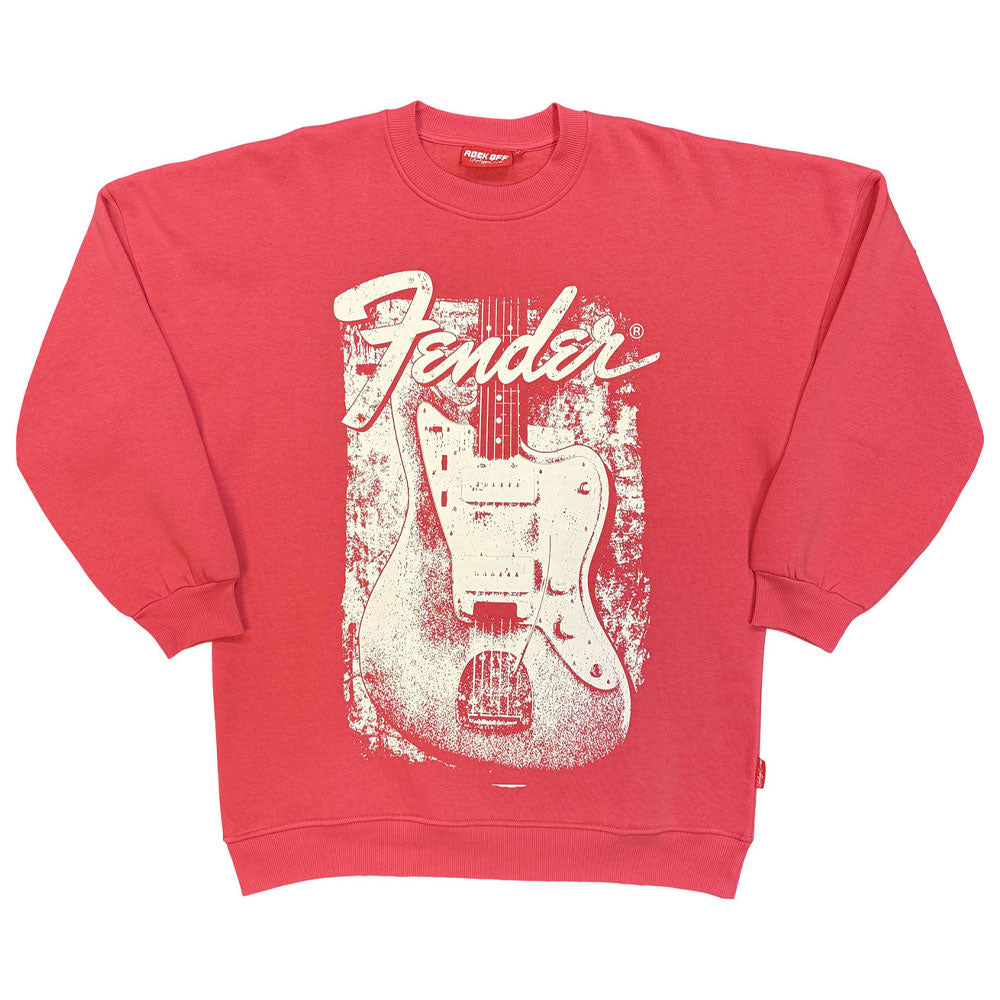 Fender Distressed Guitar Rock Off Unplugged Sweatshirt product image 1