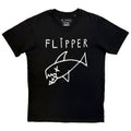 Flipper Long Fish Band Logo T Shirt product image 1