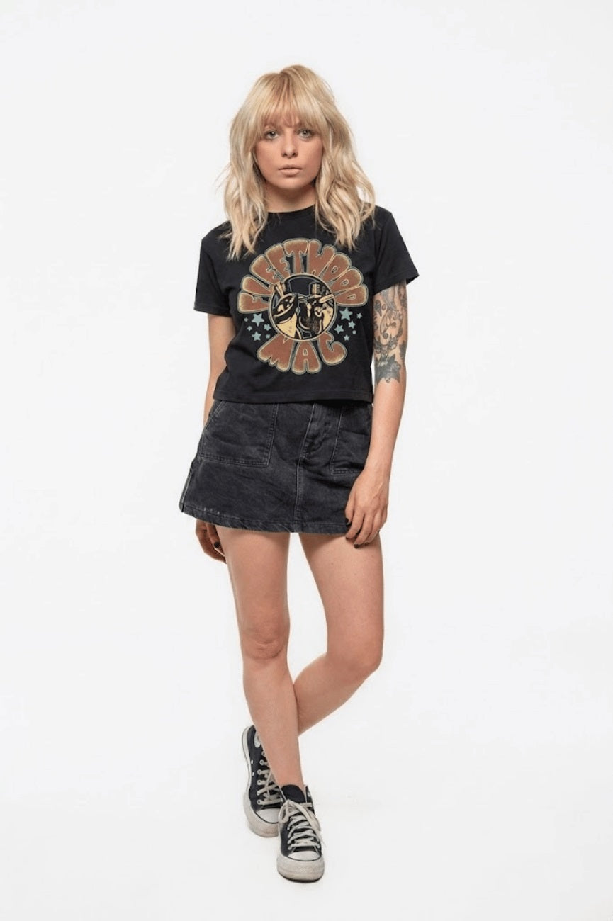 Fleetwood Mac Stars And Penguins Crop Top product image 2