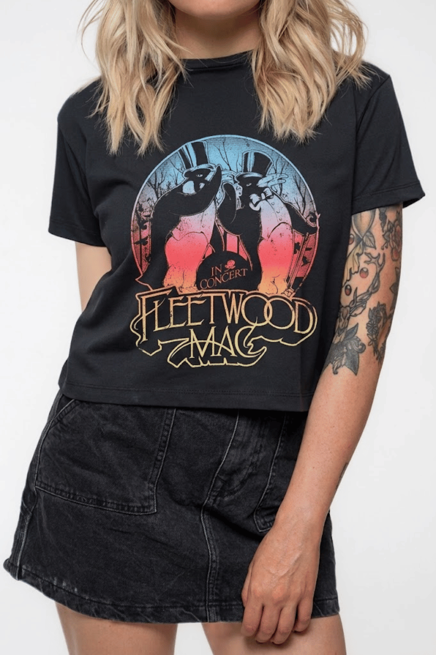 Fleetwood Mac Gradient Penguins Crop Top product image 3