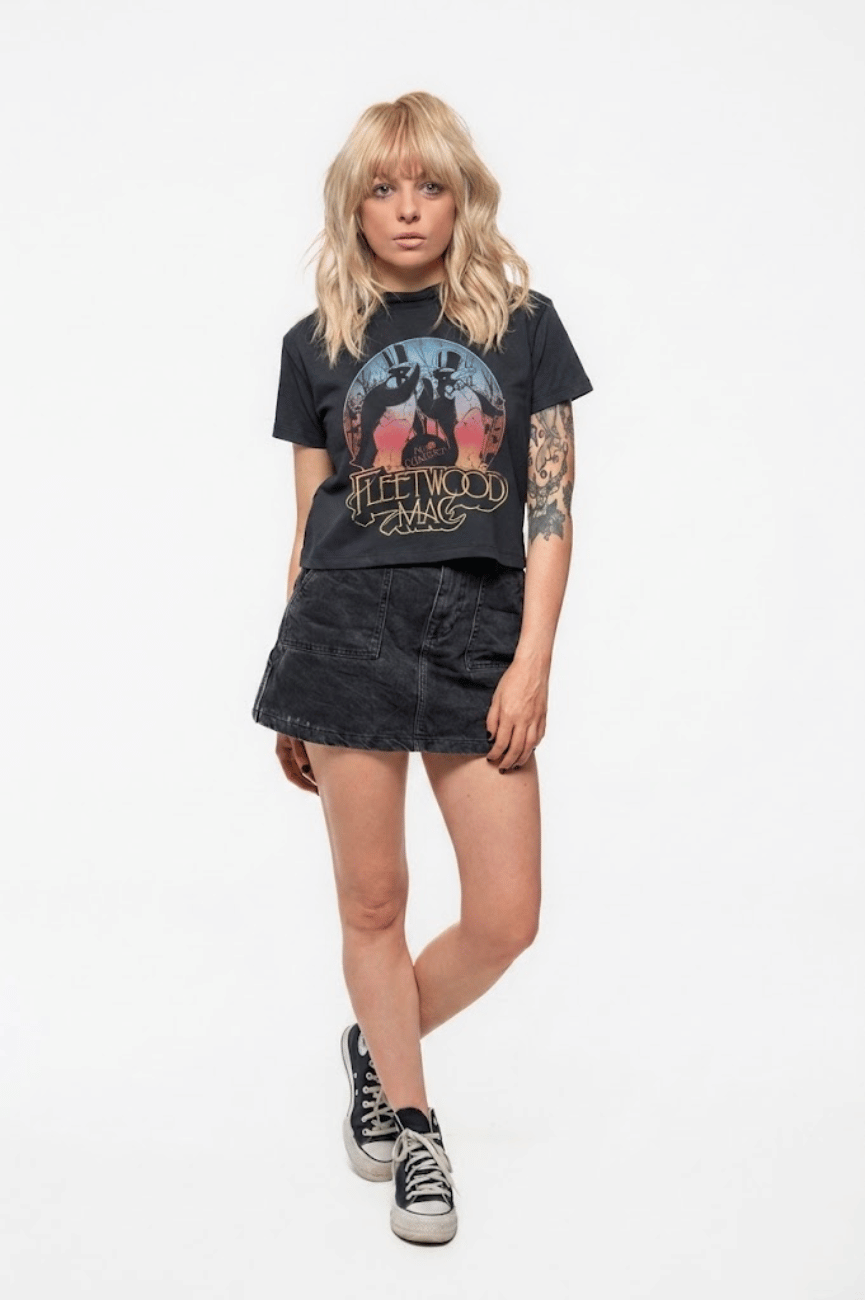 Fleetwood Mac Gradient Penguins Crop Top product image 2