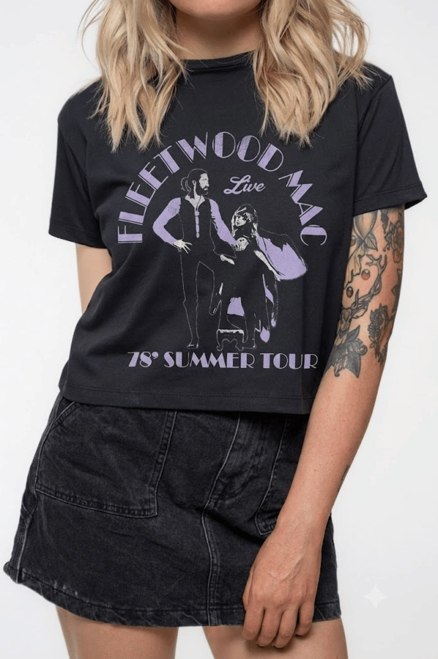 Fleetwood Mac Summer Tour 78 Crop Top product image 3