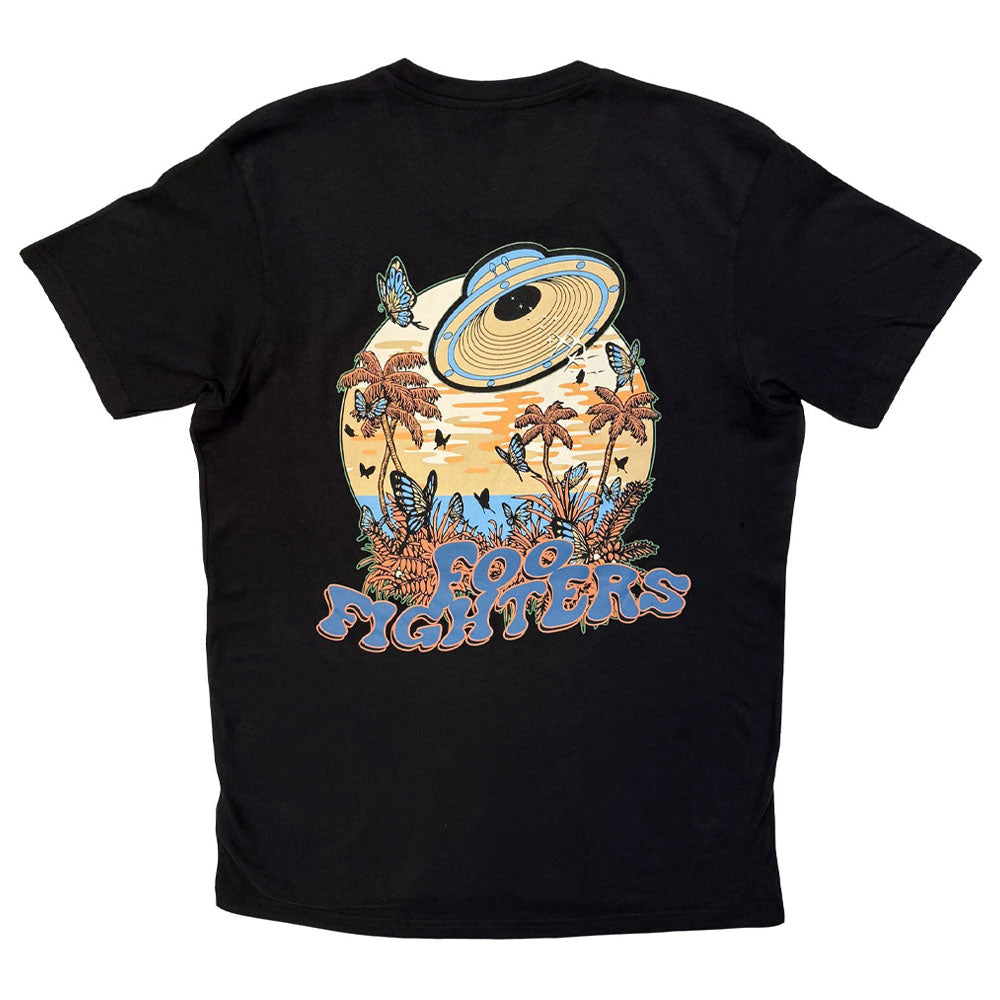 Foo Fighters Space Butterflies Premium Carbon T Shirt product image 2