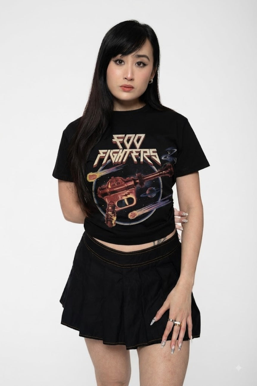Foo Fighters Ray Gun Crop Top product image 1