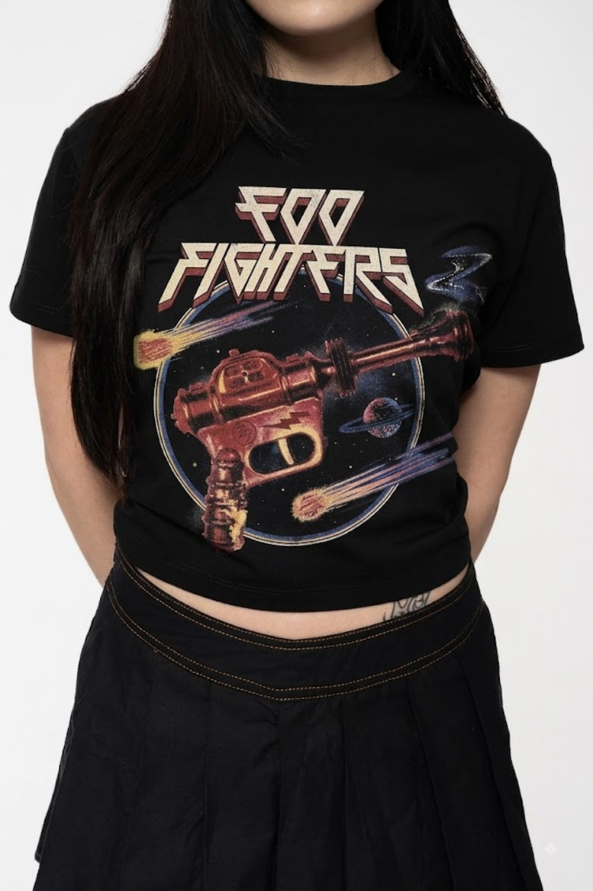 Foo Fighters Ray Gun Crop Top product image 3