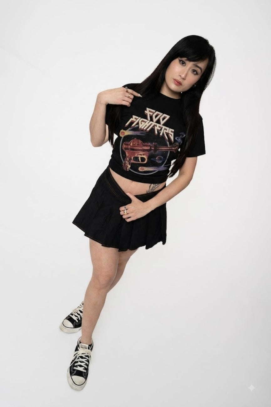 Foo Fighters Ray Gun Crop Top product image 5
