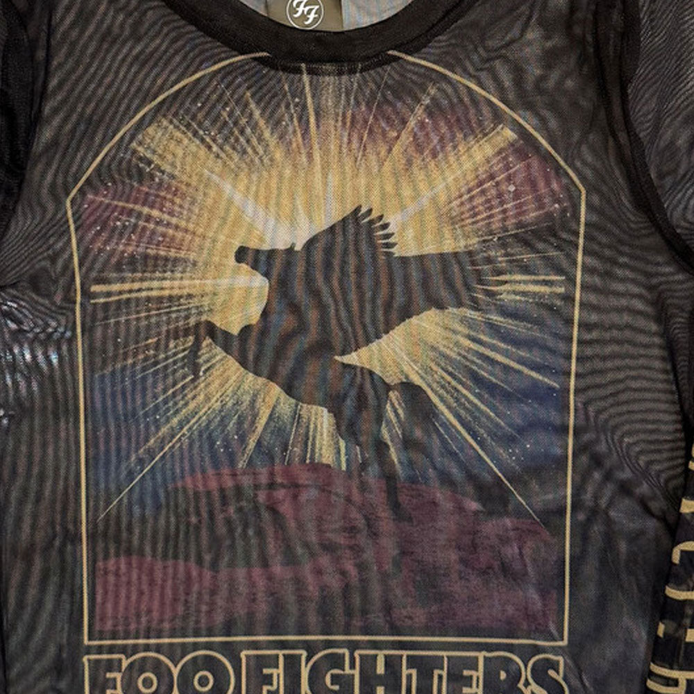 Foo Fighters Pegasus Mesh Crop Top product image 2