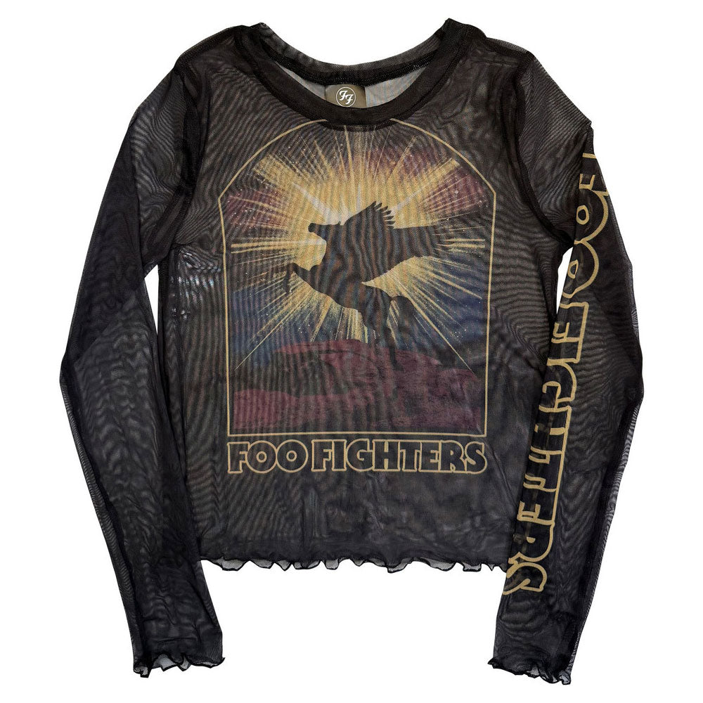 Foo Fighters Pegasus Mesh Crop Top product image 1