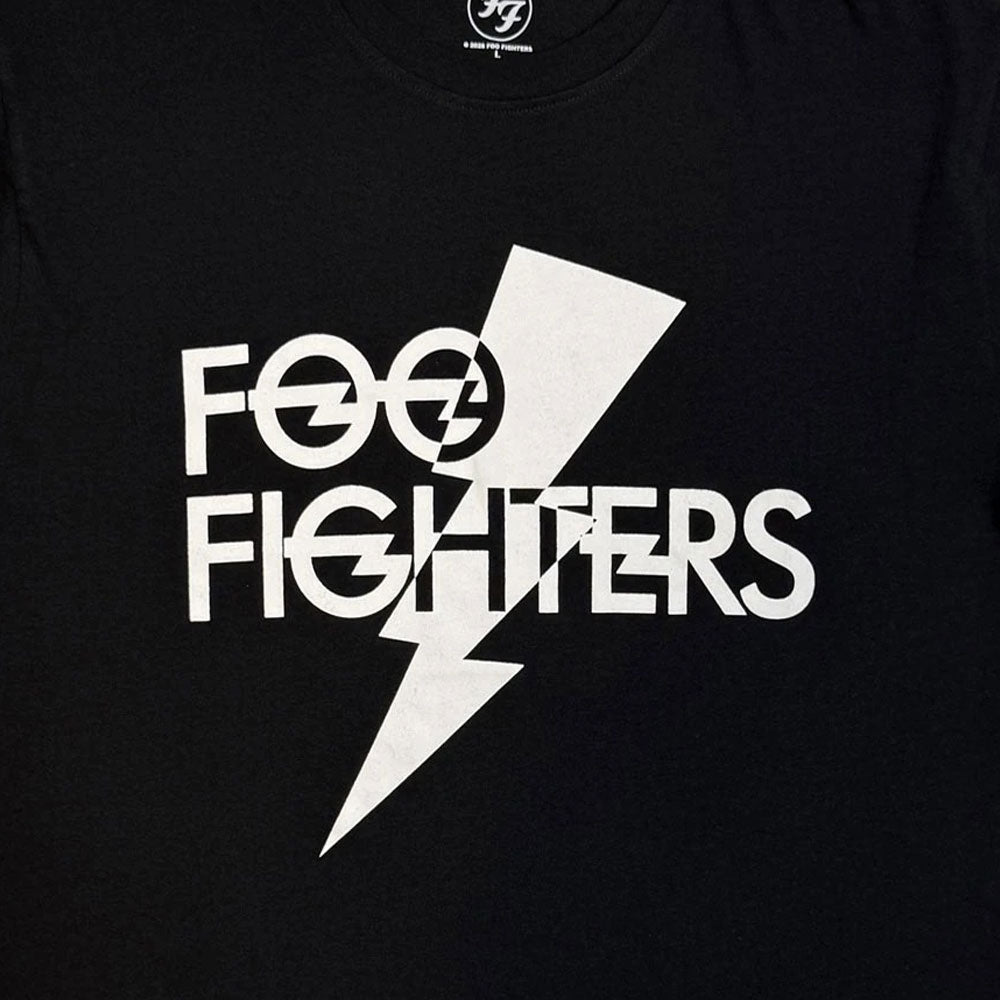 Foo Fighters Flash Logo Mono T Shirt product image 2