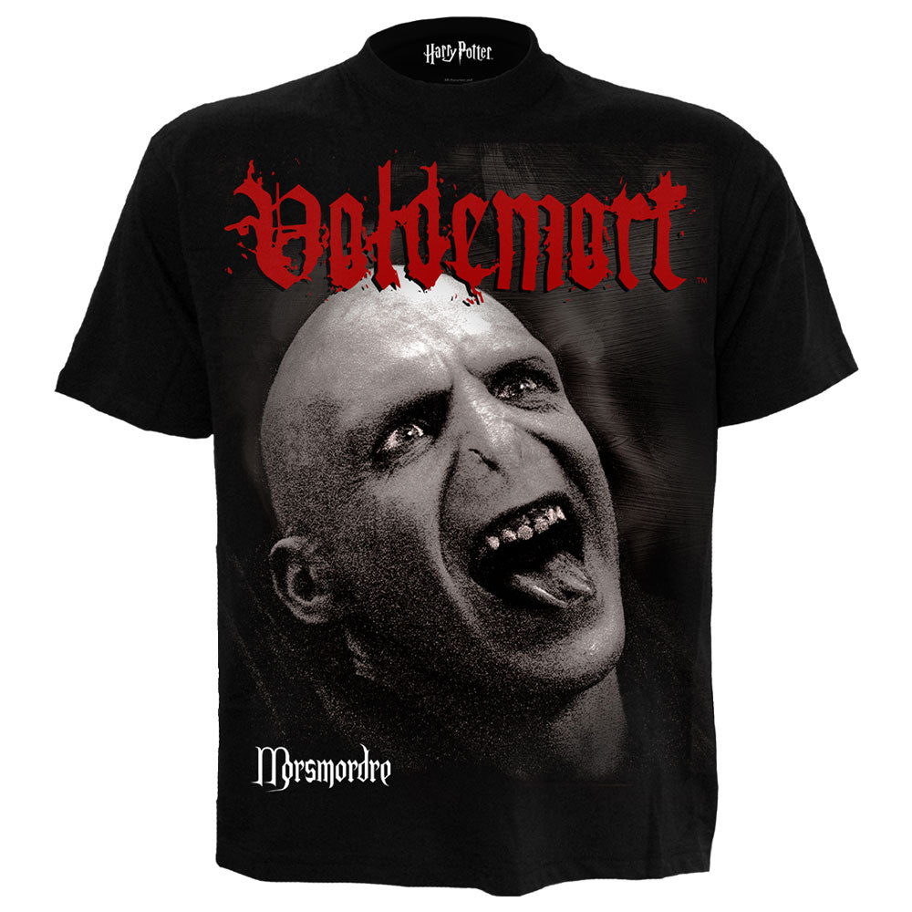 HARRY POTTER - MORSMORDRE - Front Print T-Shirt Black product image 1