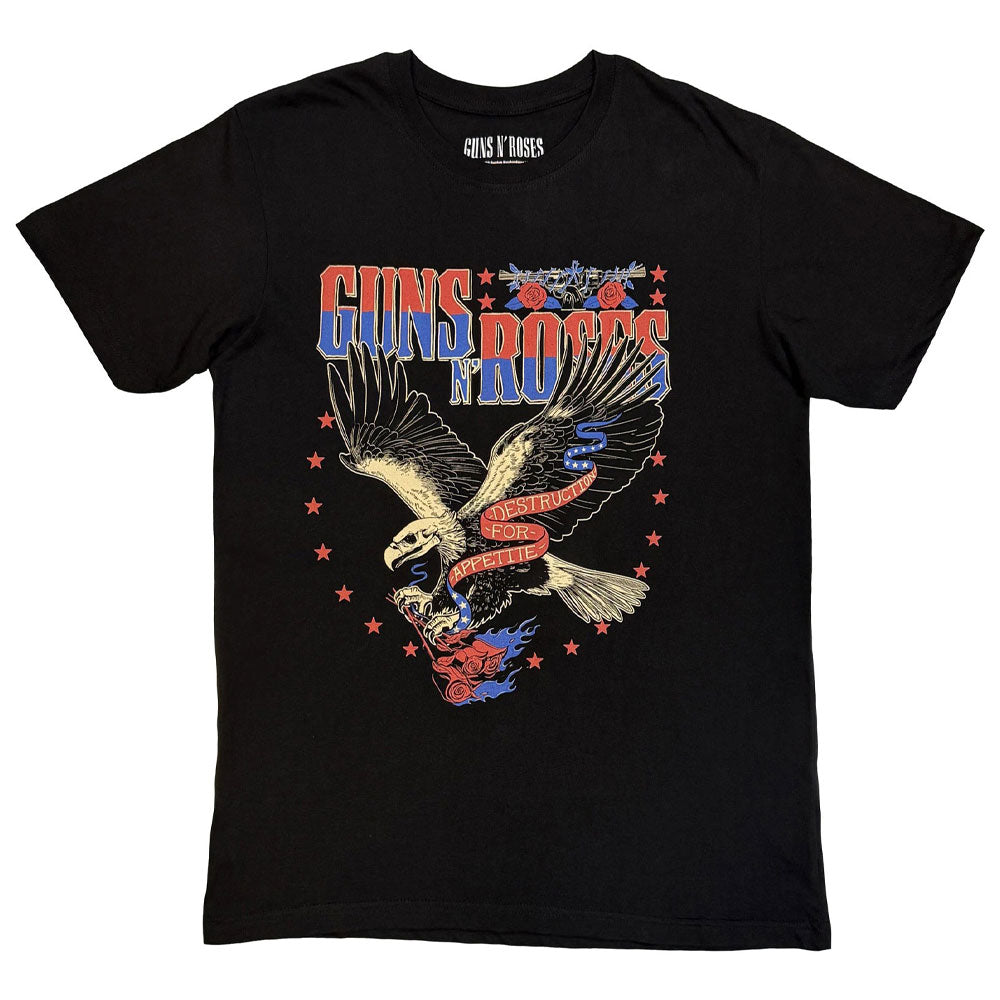 Guns N' Roses Eagle Skull T Shirt product image 1