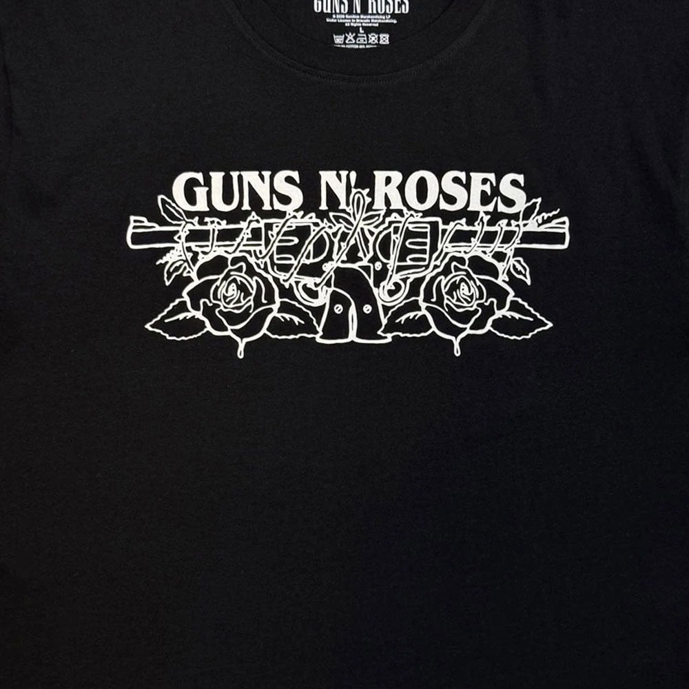 Guns N' Roses Band Logo Mono T Shirt product image 2
