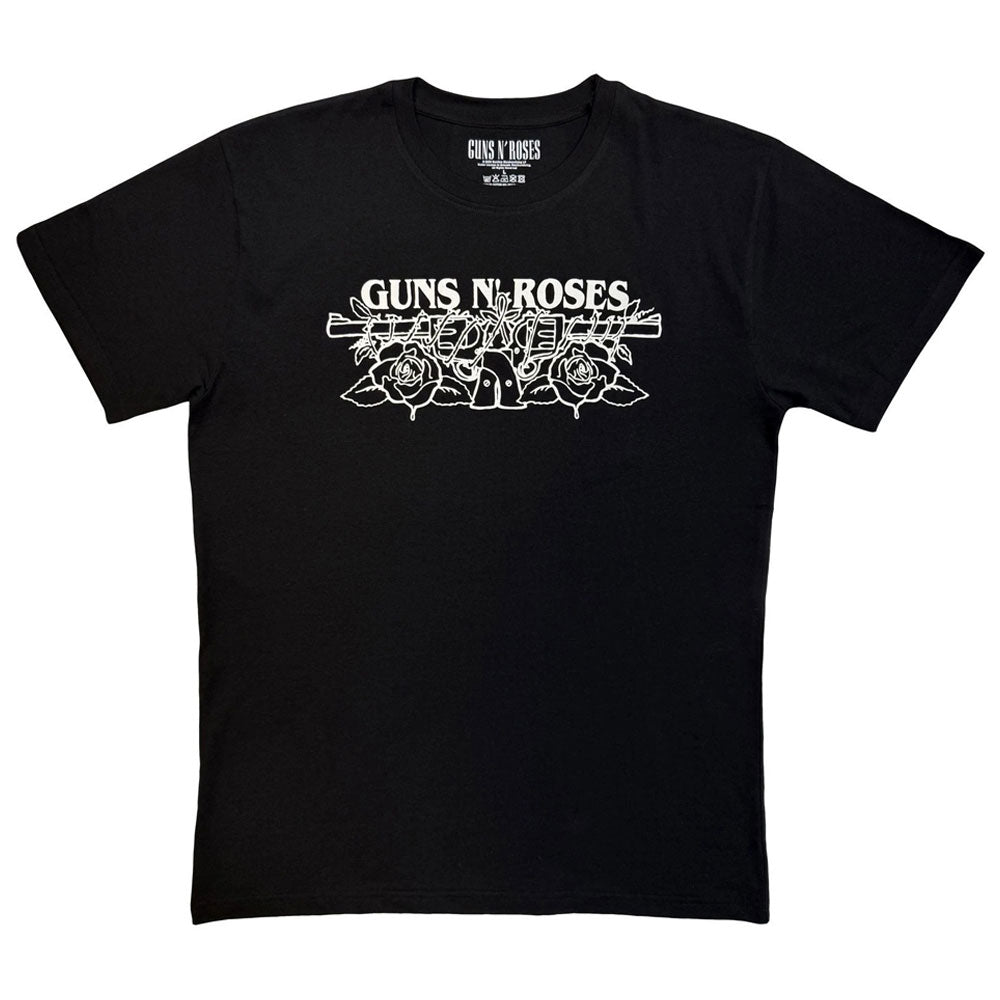 Guns N' Roses Band Logo Mono T Shirt product image 1