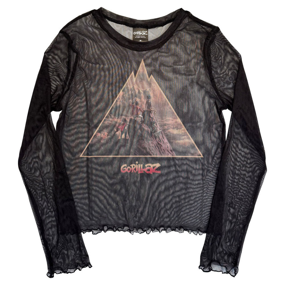 Gorillaz The Mountain Mesh Crop Top product image 1