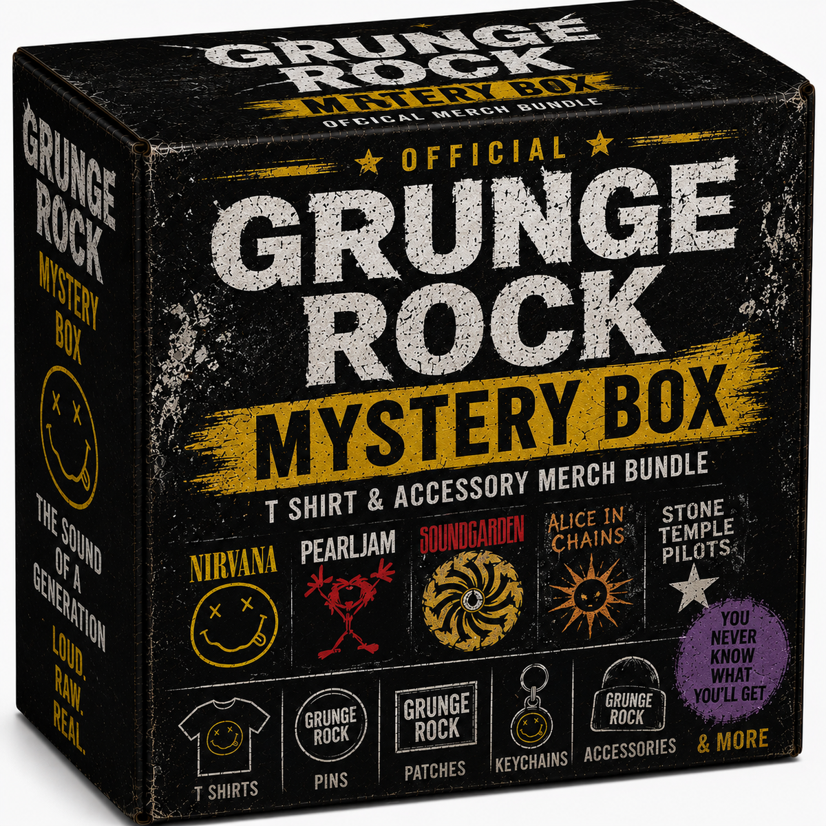 Grunge Rock T Shirt And Accessory Officially Licenced Merch product image 1
