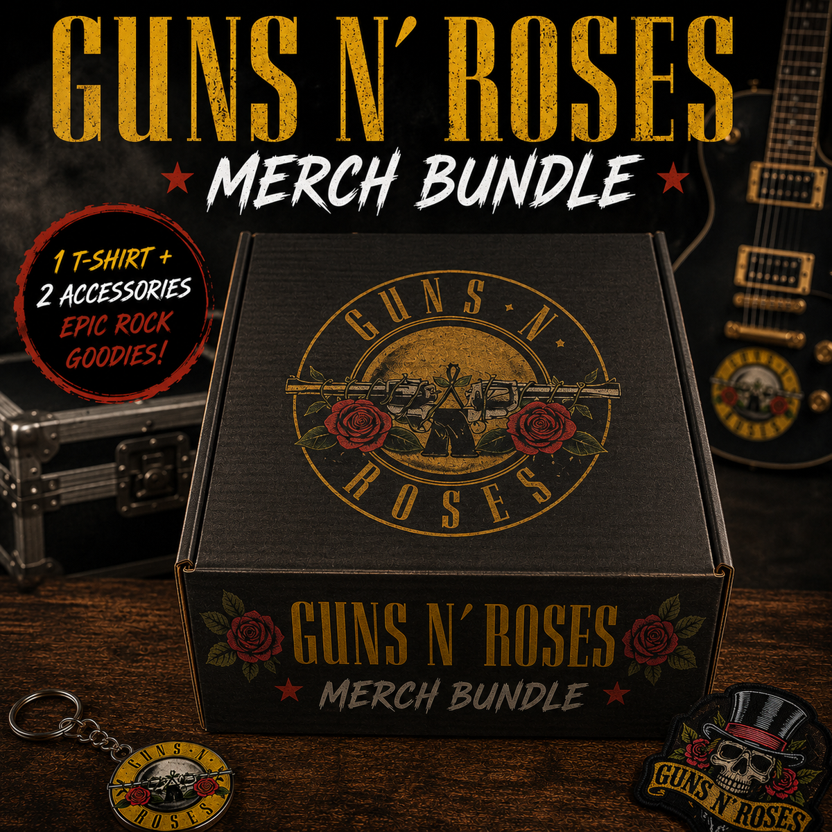 Guns N Roses T Shirt And Accessory Officially Licenced product image 1