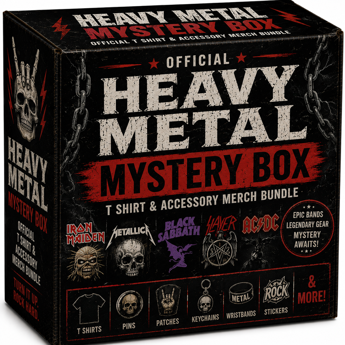 Heavy Metal T Shirt And Accessory Officially Licenced Merch product image 1