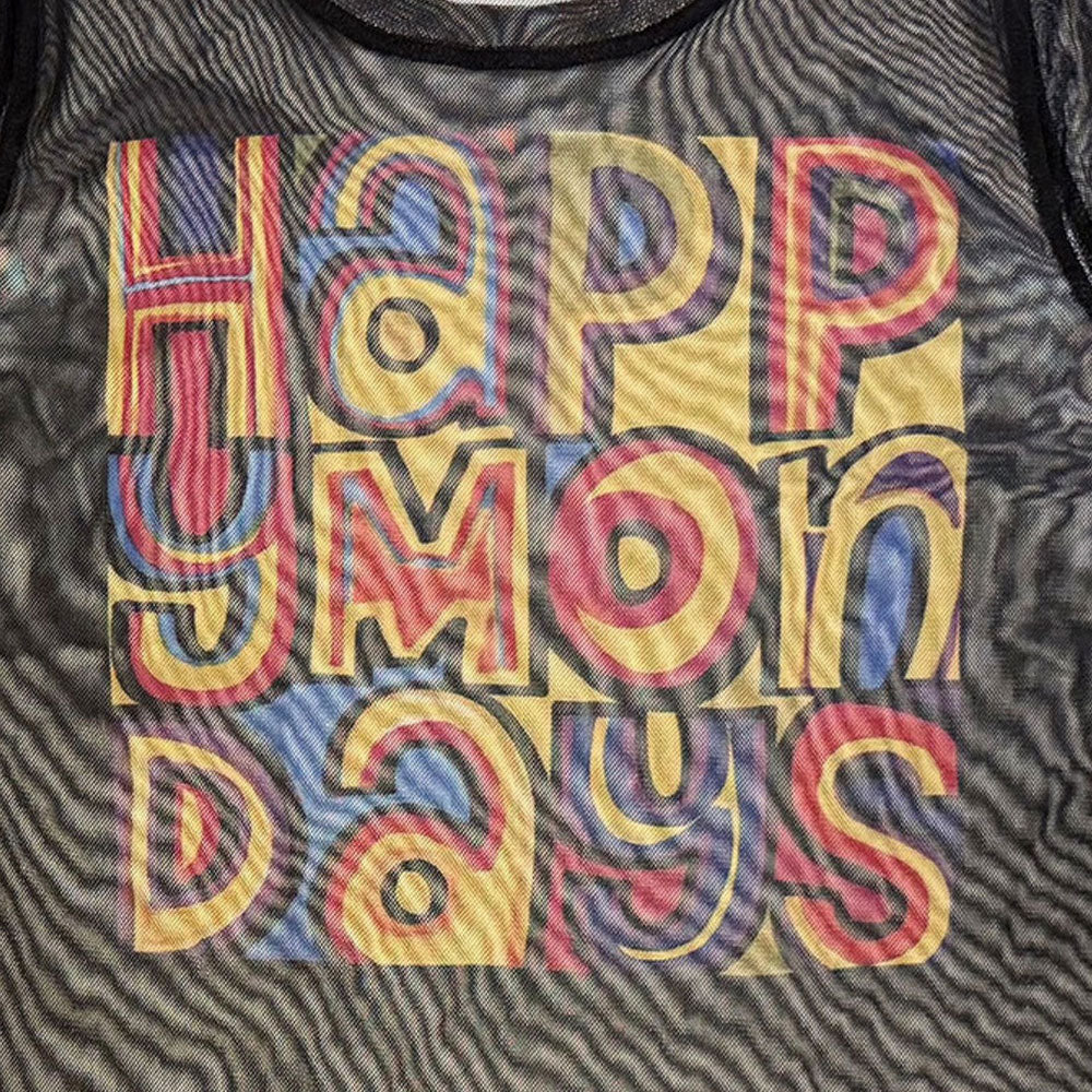 Happy Mondays Mesh Crop Top product image 2