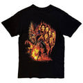 Iron Maiden Burning Ambition Text Logo T Shirt product image 1