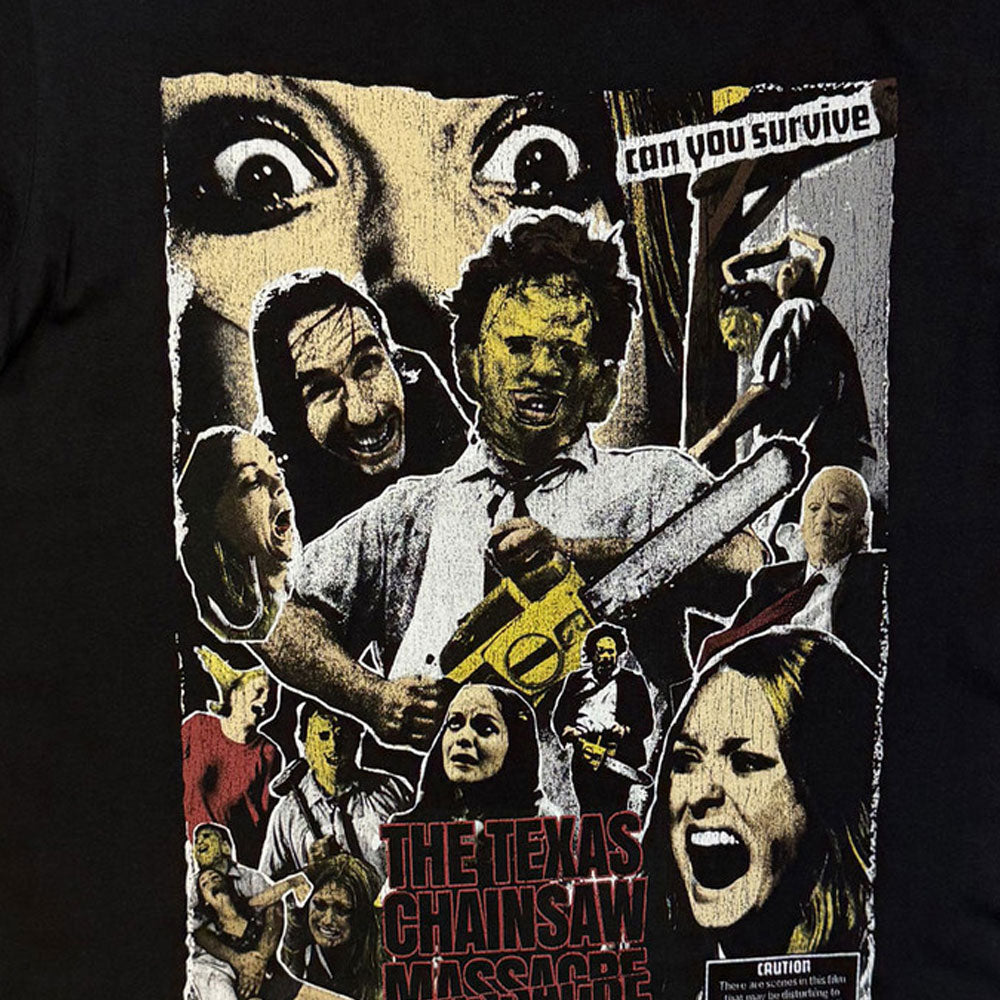 The Texas Chainsaw Massacre Collage Front T Shirt product image 2