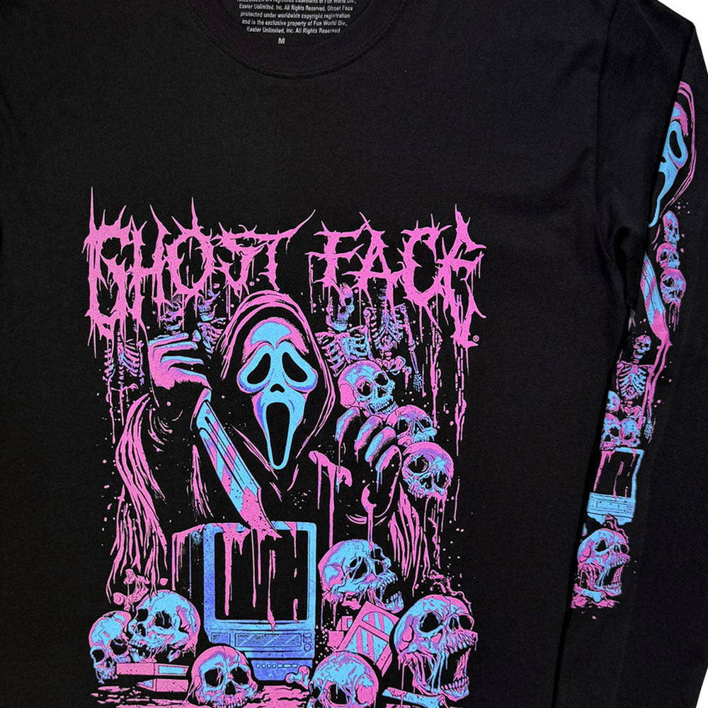 Ghostface Metal Long Sleeve T Shirt product image 2