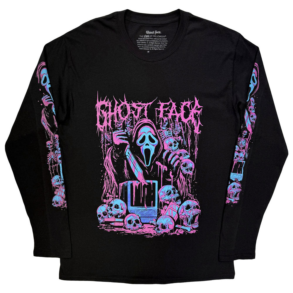 Ghostface Metal Long Sleeve T Shirt product image 1