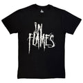In Flames Band Logo Mono T Shirt product image 1