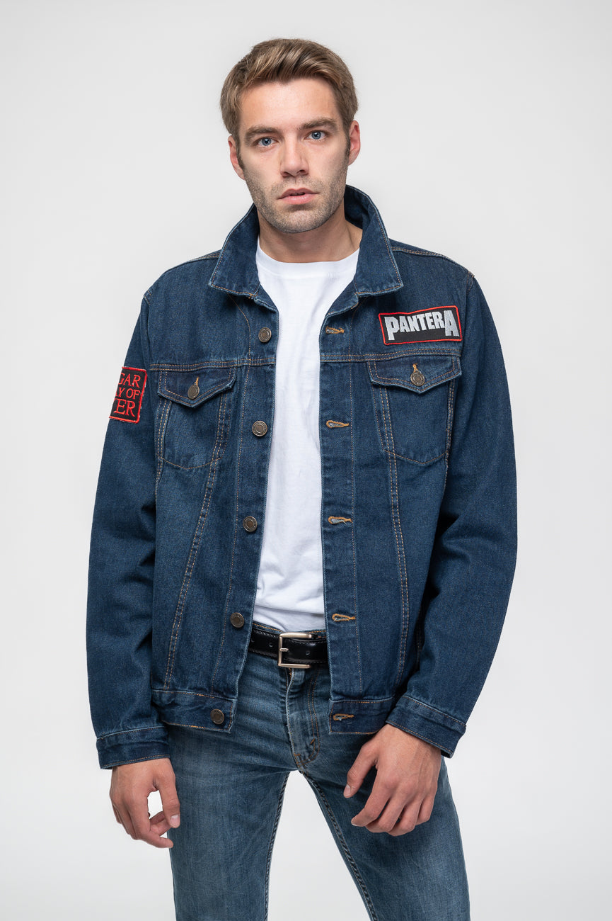 Pantera Vulgar Display of Power Denim Jacket product image 1
