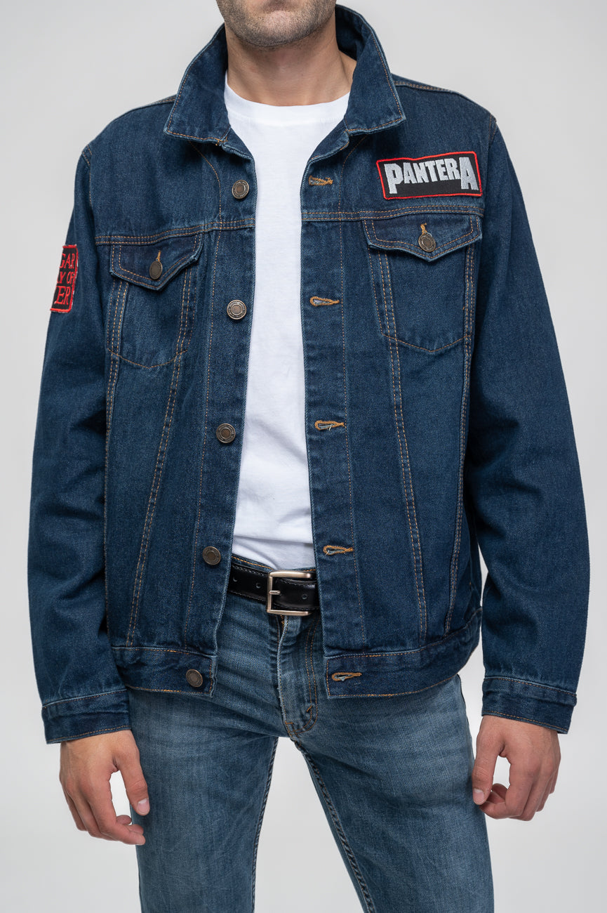 Pantera Vulgar Display of Power Denim Jacket product image 3