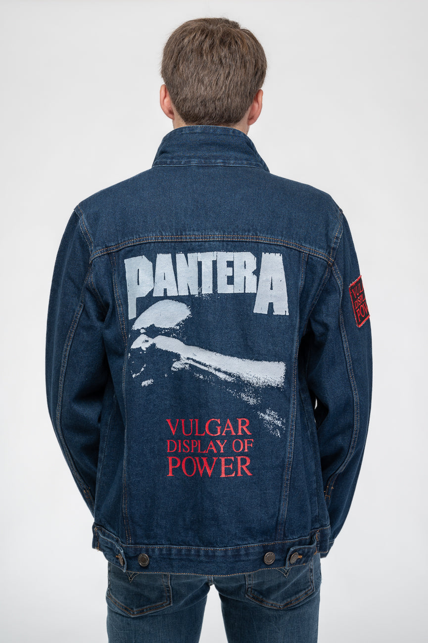 Pantera Vulgar Display of Power Denim Jacket product image 4