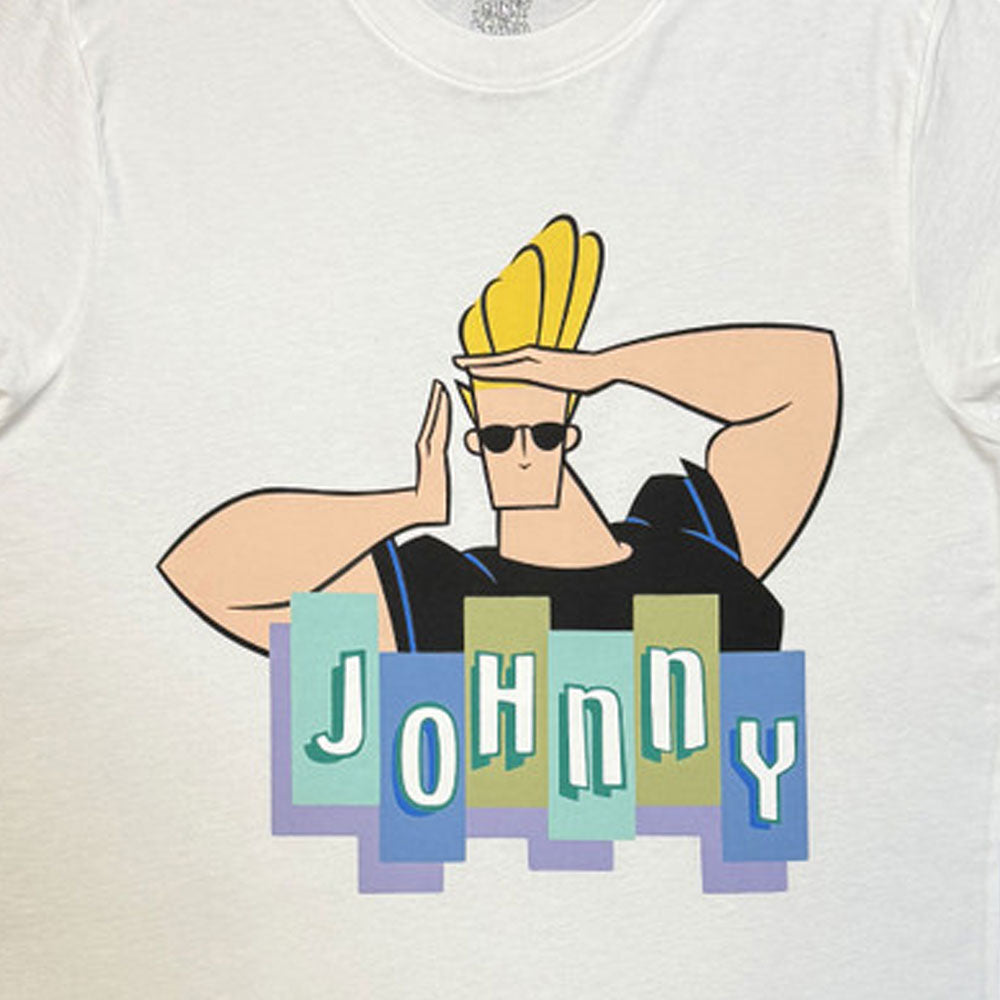 Johnny Bravo Posing Logo T Shirt product image 2