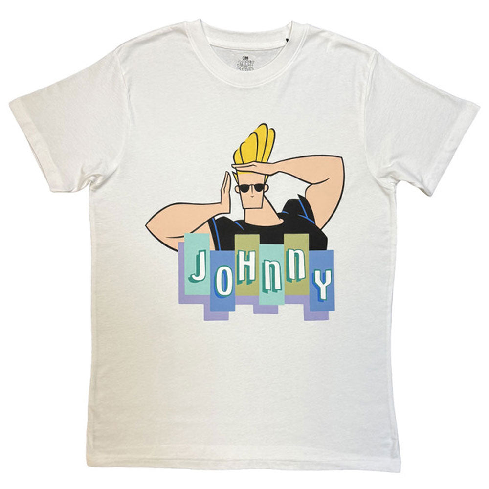 Johnny Bravo Posing Logo T Shirt product image 1