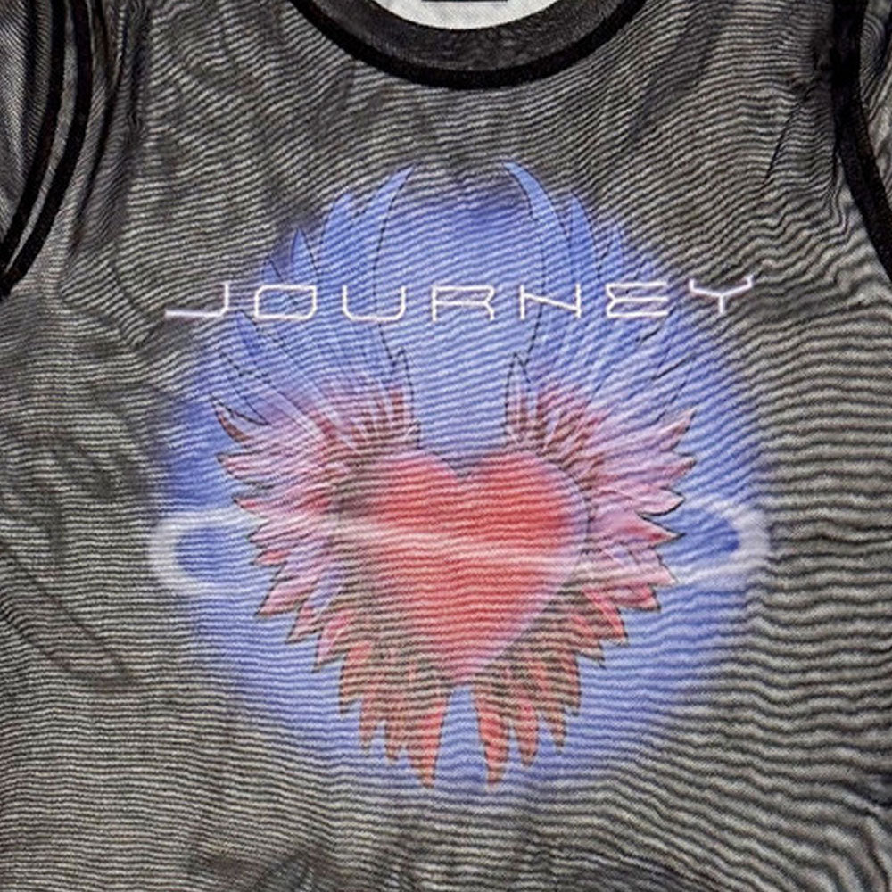 Journey Heart Mesh Crop Top product image 2