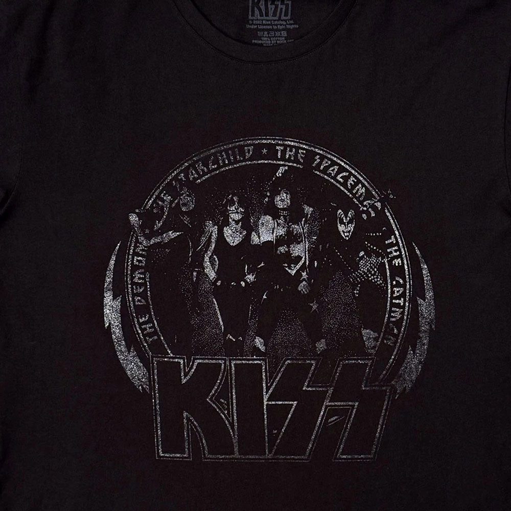 KISS Spaceman Distressed Print T Shirt product image 2