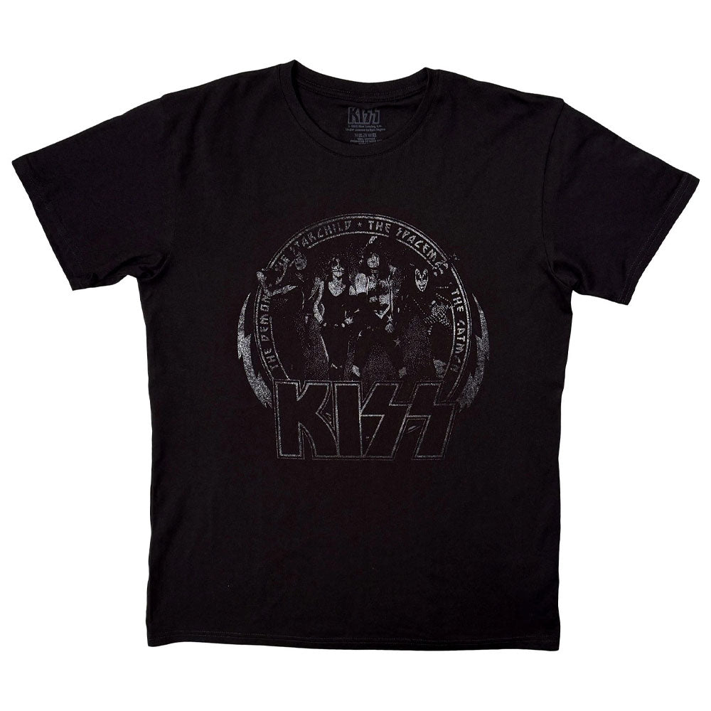 KISS Spaceman Distressed Print T Shirt product image 1
